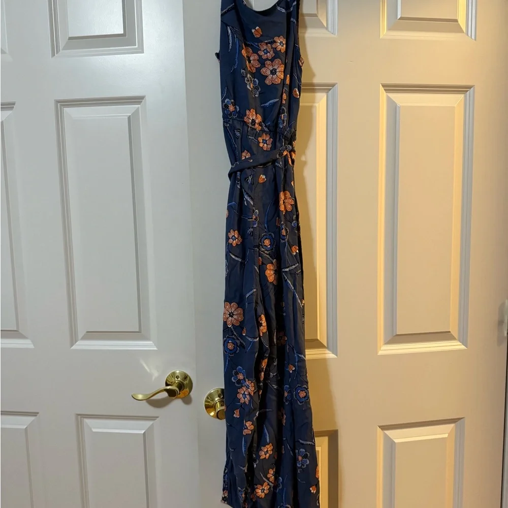 Fat Face Blue Floral Jumpsuit - Picture 8 of 8